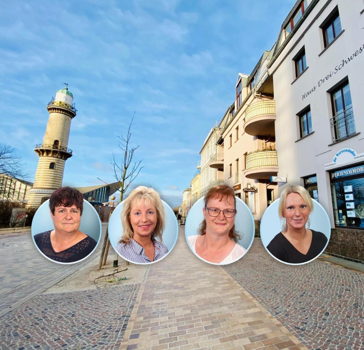 Haus Vier Freunde, Vincent Apartment รอสต็อค ภายนอก รูปภาพ